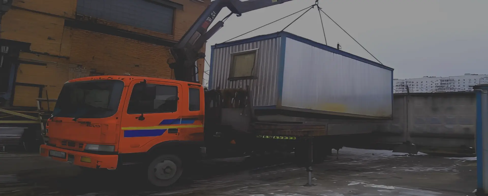 Получить уникальное предложение по перевозке негабаритного вагончика грузовым транспортом по России из Весёлого с гарантией безопасности